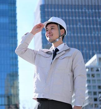 建設会社B様 担当者写真