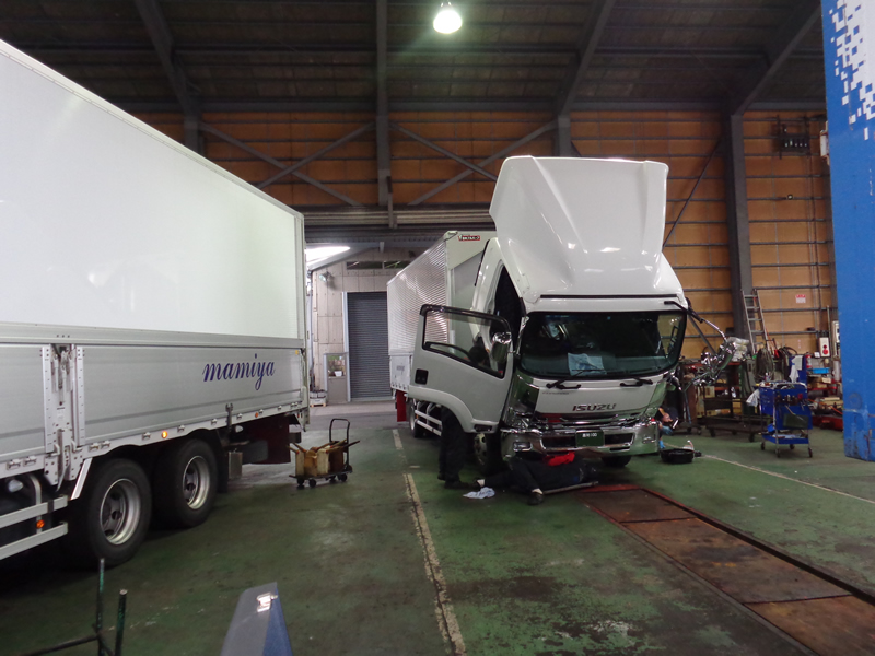 整備レーン5ピット